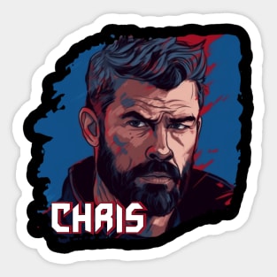 Chris Hemsworth Sticker